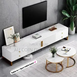 Table Tv + 2 PCS Tables Basses