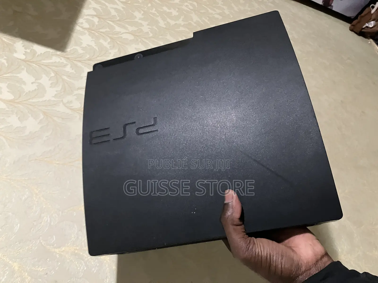 Ps3 Slim Flashe Avec Deux Manette