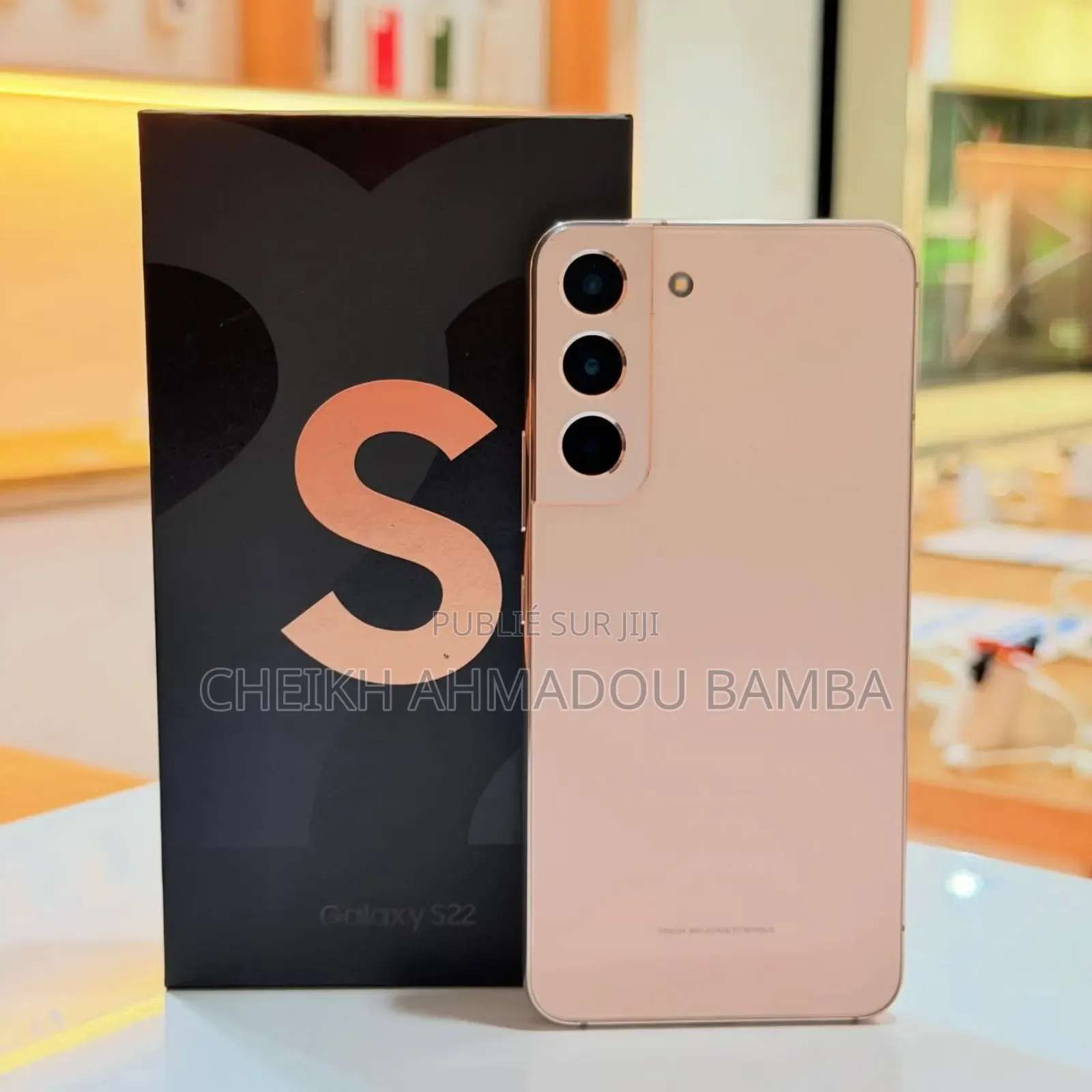 Nouveau Samsung Galaxy S22 5G 256 GB Orange