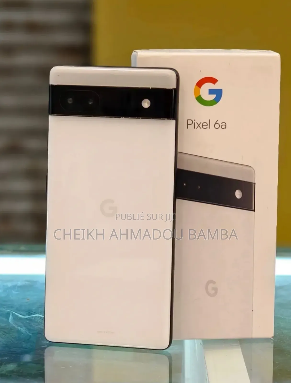 Nouveau Google Pixel 6a 128 GB Blanc