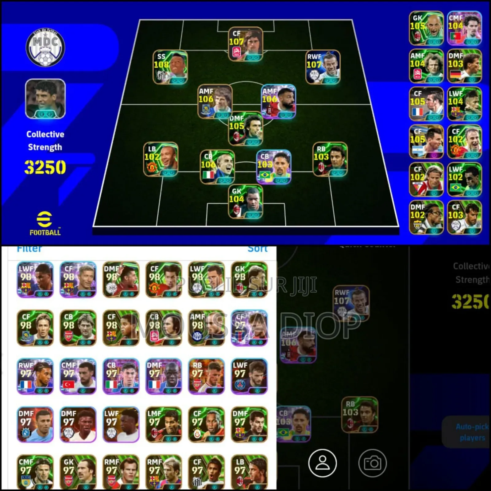 Compte Premium : Full Showtime Légendes (Division 1 Ready)