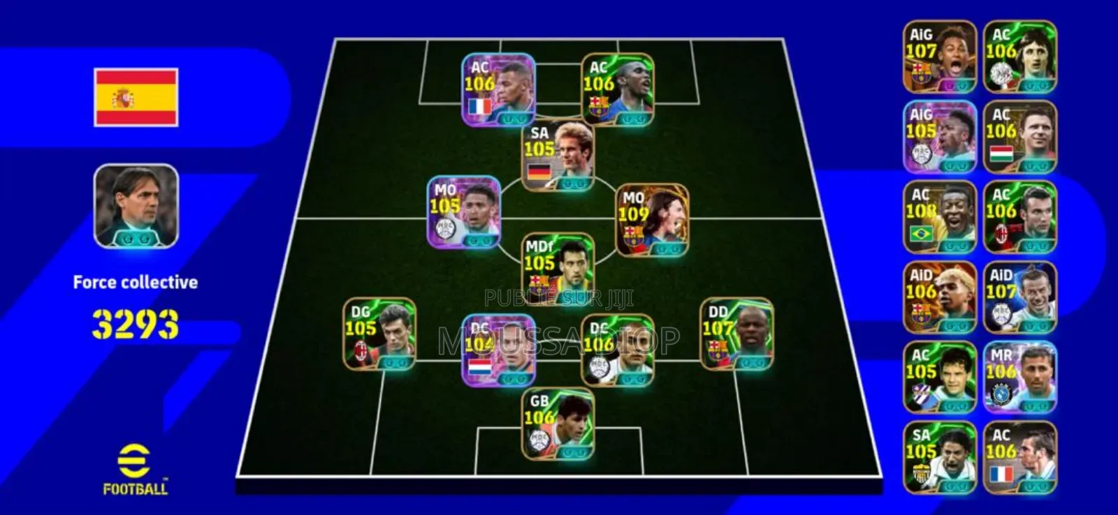 Compte Premium : Full Showtime Légendes (Division 1 Ready)