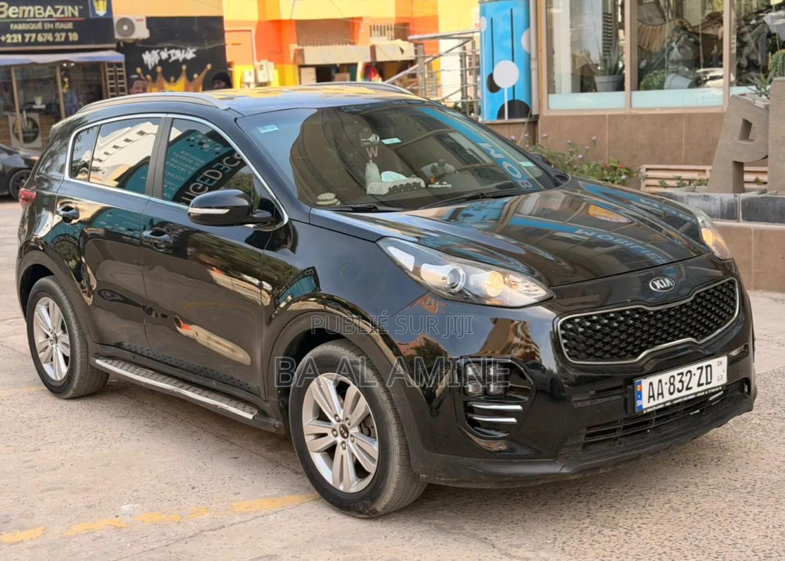 Kia Sportage EX 4dr SUV AWD (2.4L 4cyl 6A) 2017 Noir