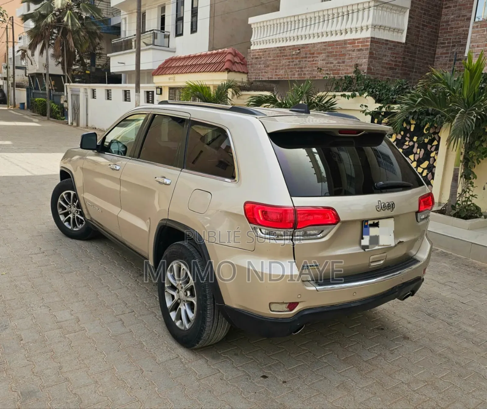 Jeep Grand Cherokee 2014 Doré