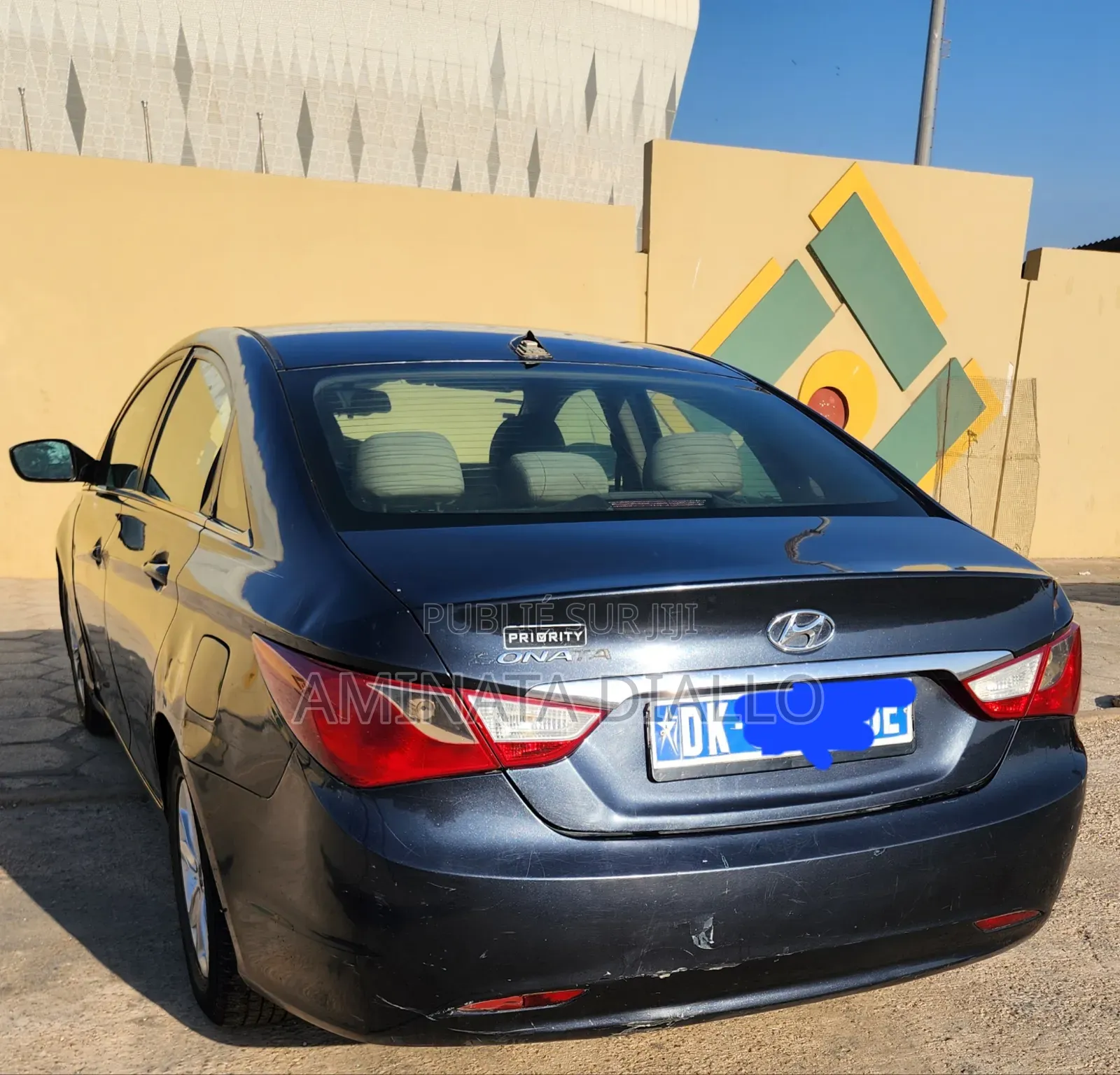 Hyundai Sonata GLS Sedan FWD (2.4L 4cyl 6A) 2012 Bleu