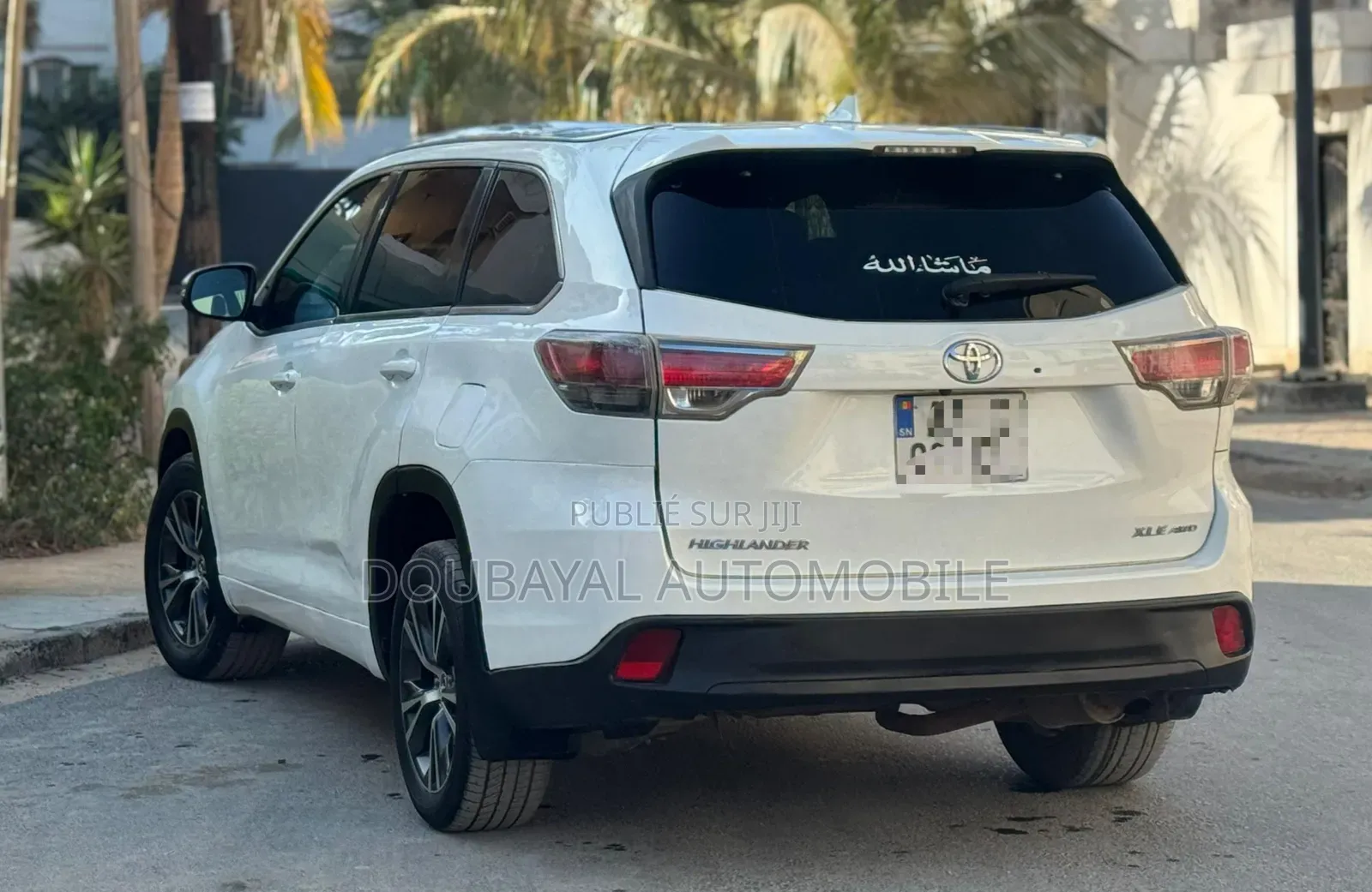 Toyota Highlander 2017 Noir