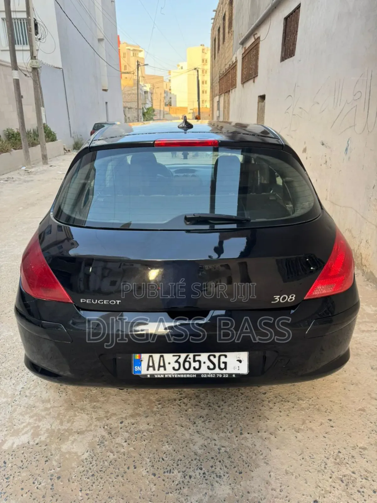 Peugeot 308 2010 Noir Mat