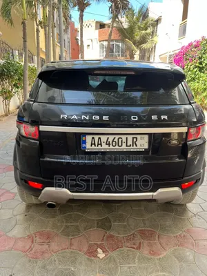 Land Rover Range Rover Evoque 2012 Noir