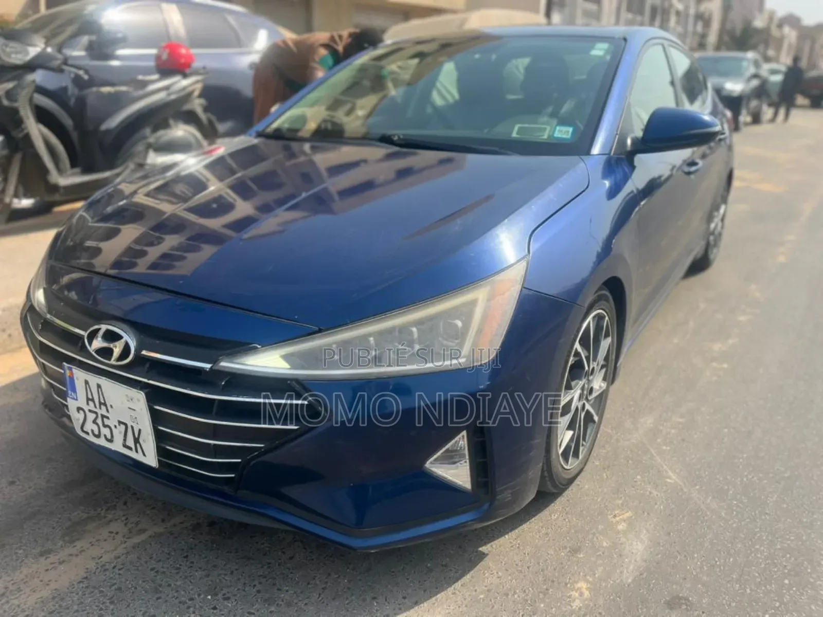 Hyundai Avante 2020 Bleu