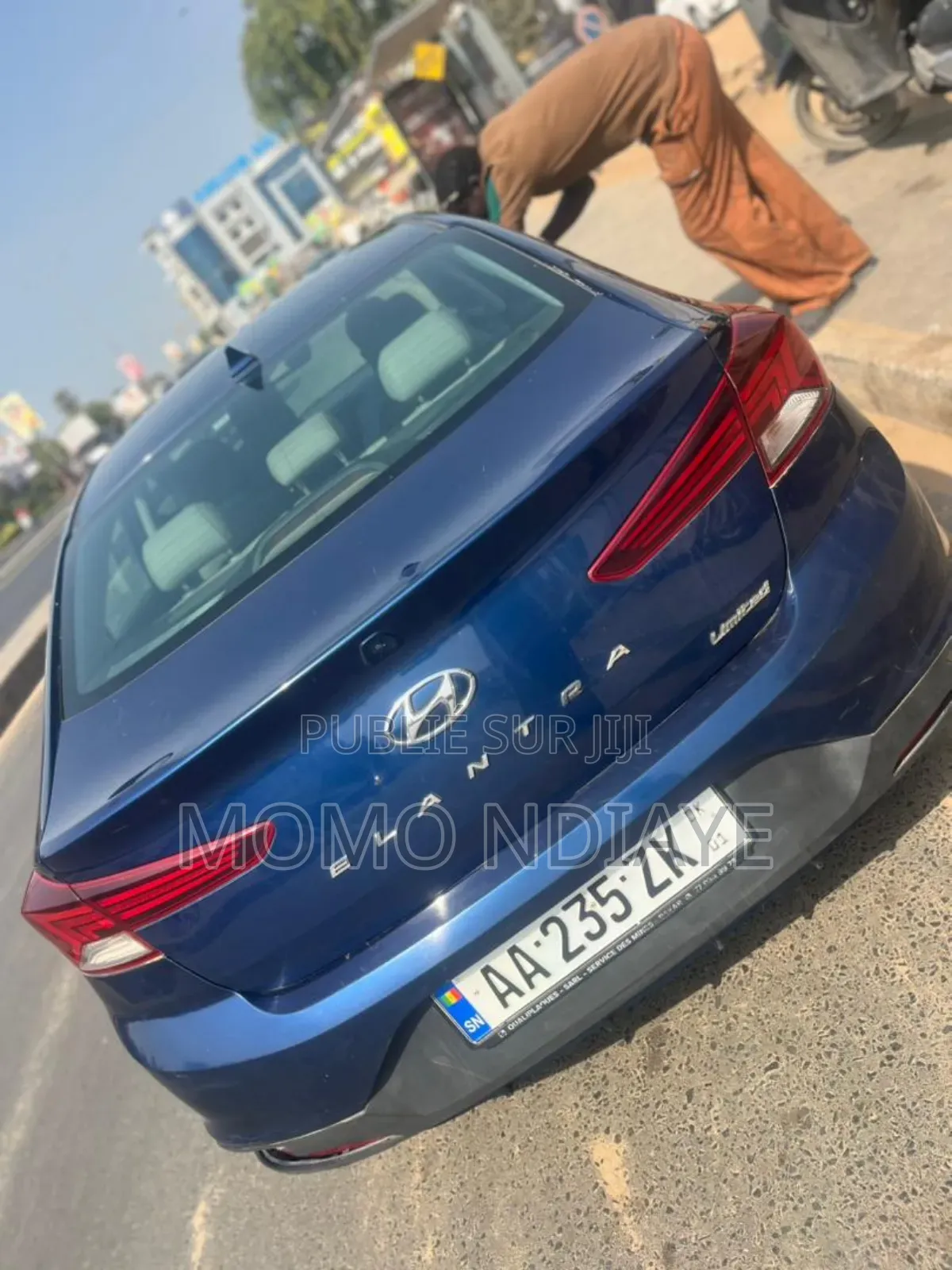 Hyundai Avante 2020 Bleu