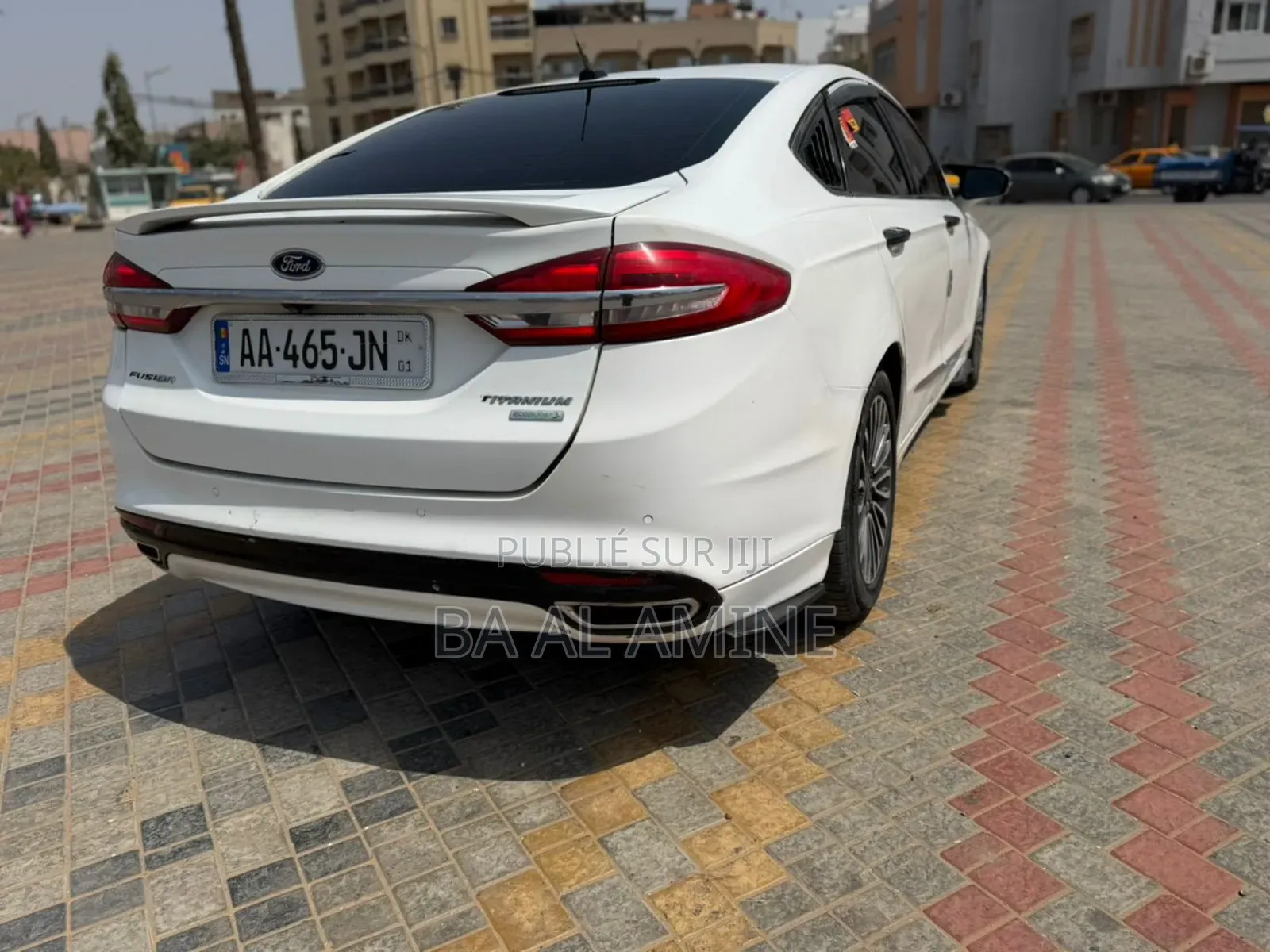 Ford Fusion Titanium AWD 2018 Blanc