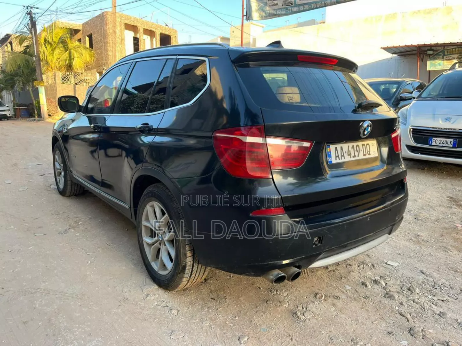BMW X3 2012 Noir