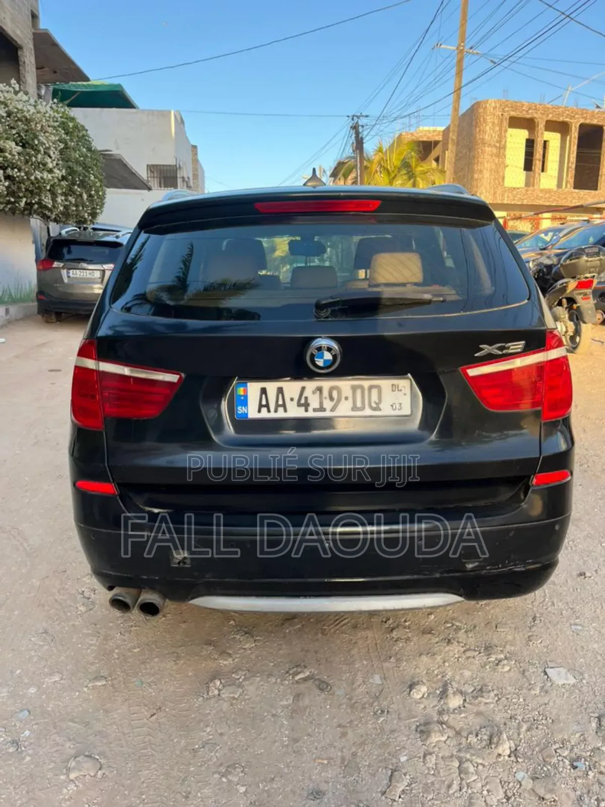 BMW X3 2012 Noir