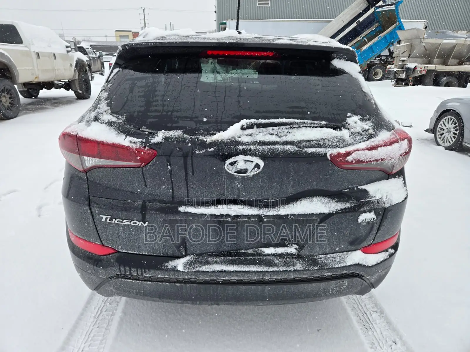 Hyundai Tucson Limited AWD 2017 Noir