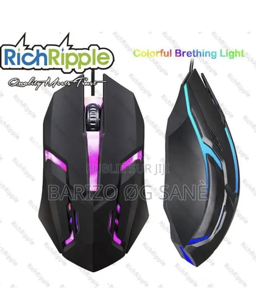 , Souris Gamer Avec Rétroéclairage