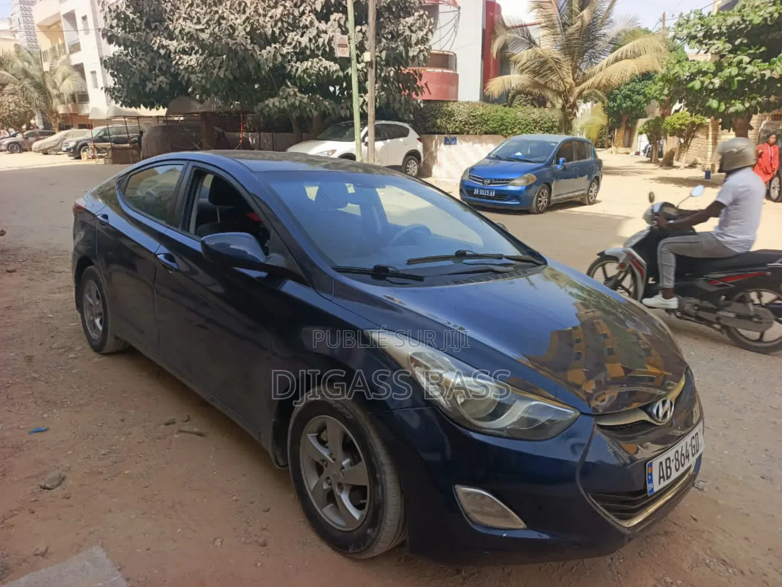 Hyundai Elantra 2013 Bleu