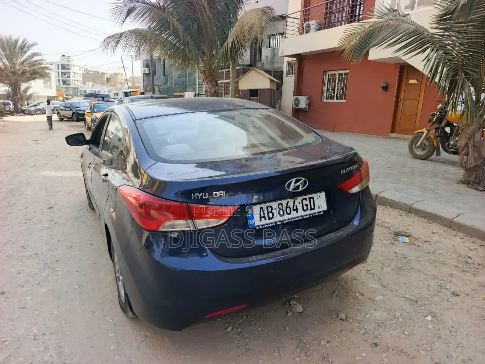 Hyundai Elantra 2013 Bleu