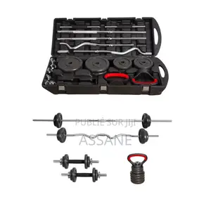 Kit 58kg Haltère Neuf