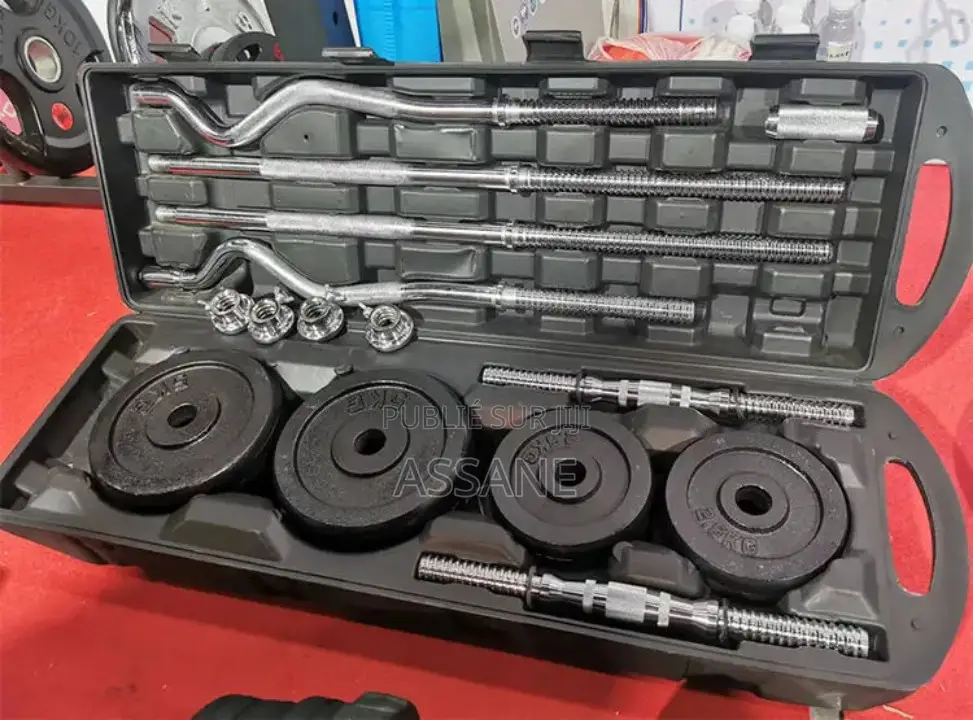 Kit 58kg Haltère Neuf