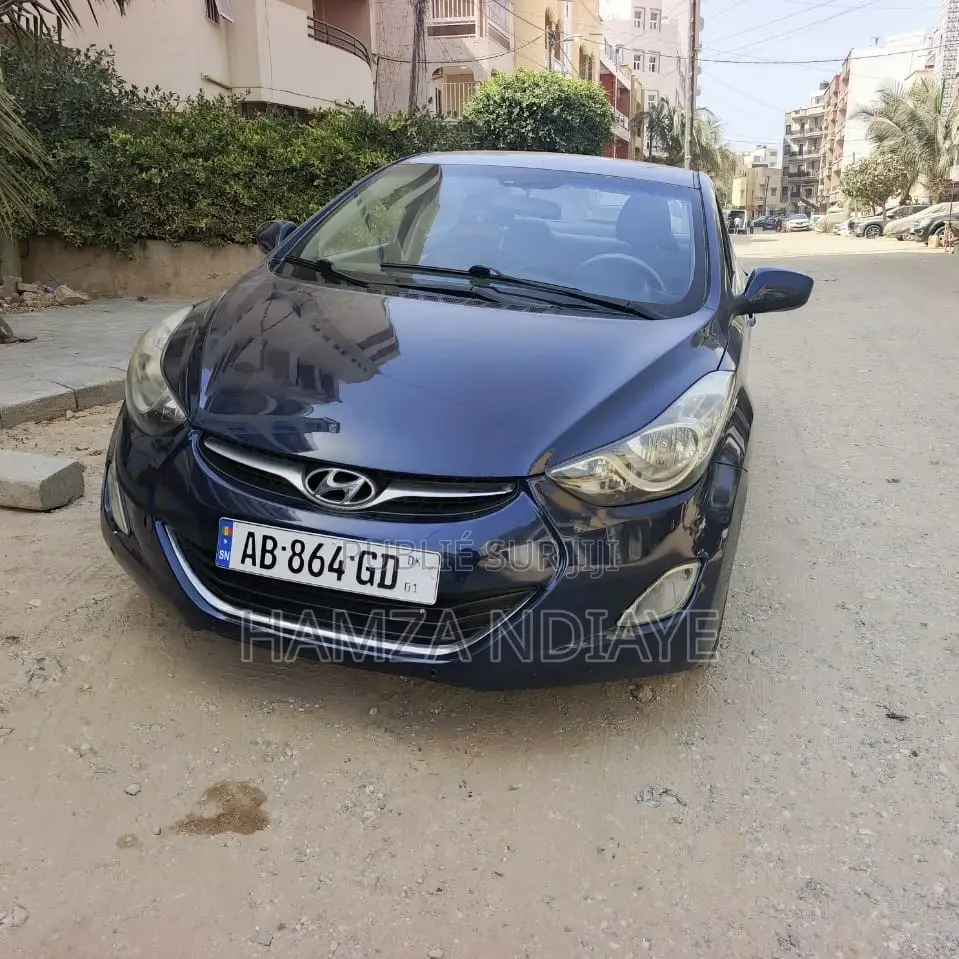 Hyundai Elantra 2013 Bleu