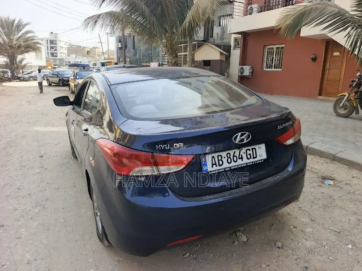 Hyundai Elantra 2013 Bleu