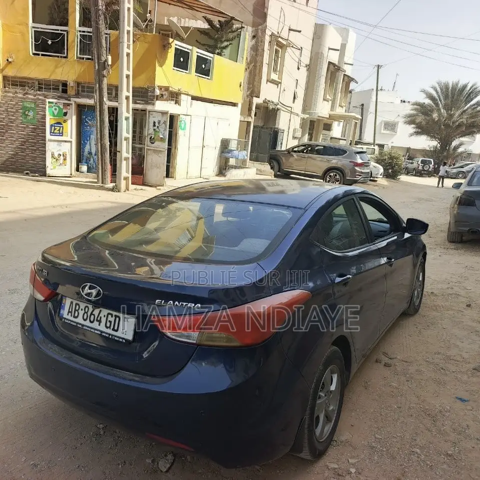 Hyundai Elantra 2013 Bleu
