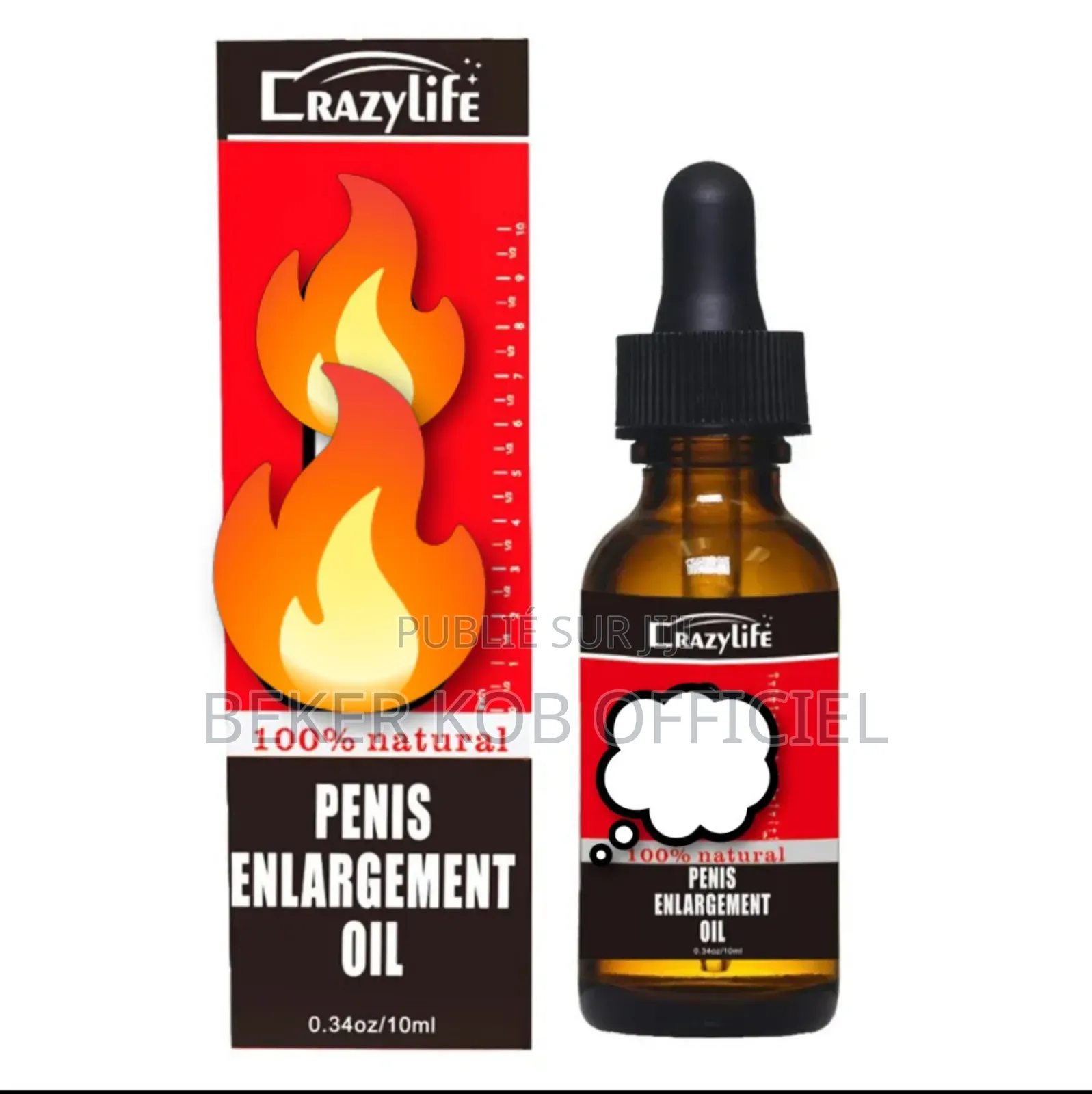 Huile d'Agrandissement Penis