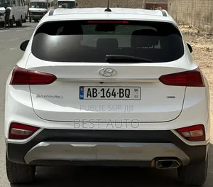 Hyundai Santa Fe 2019 Blanc
