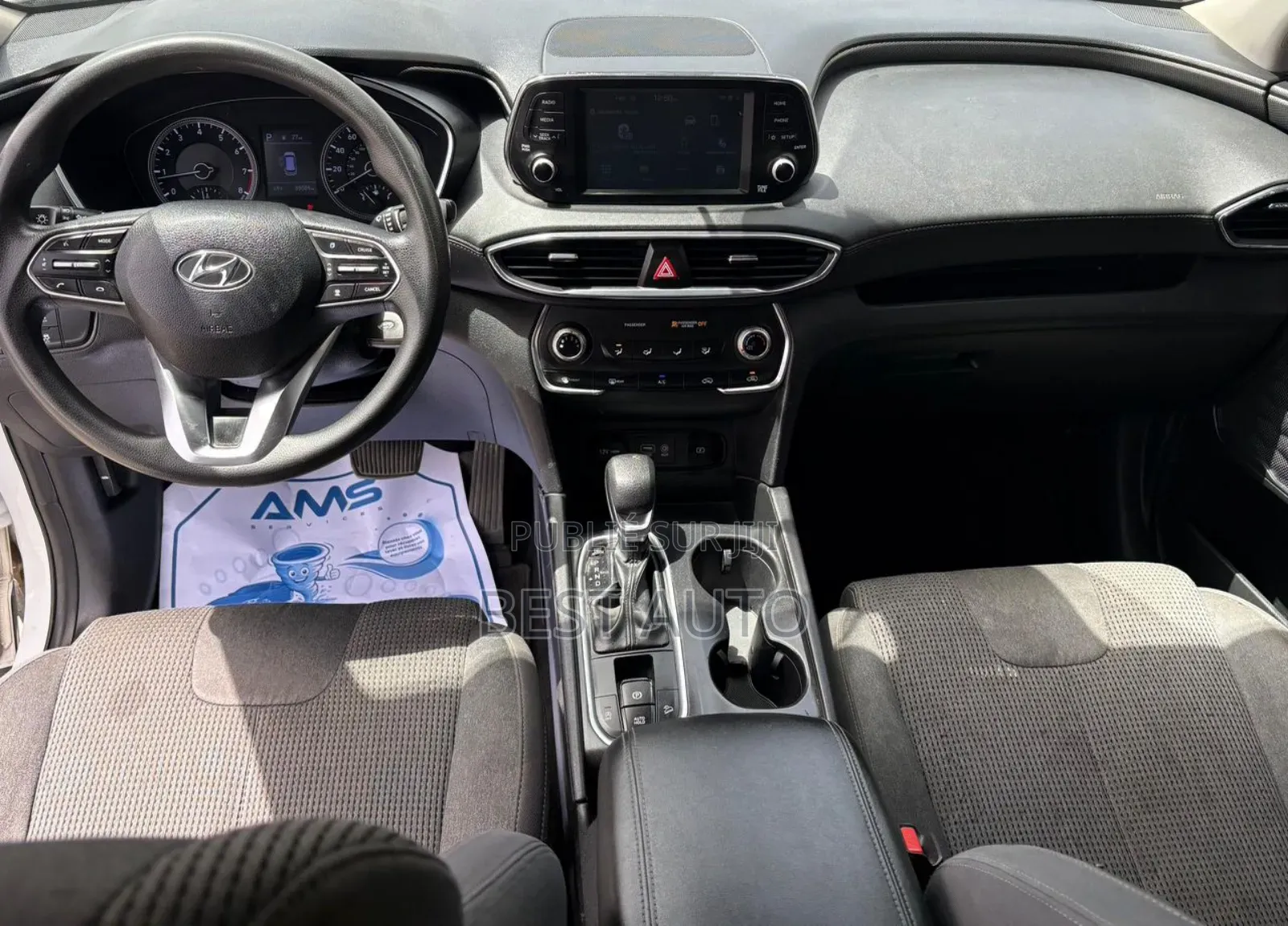 Hyundai Santa Fe 2019 Blanc