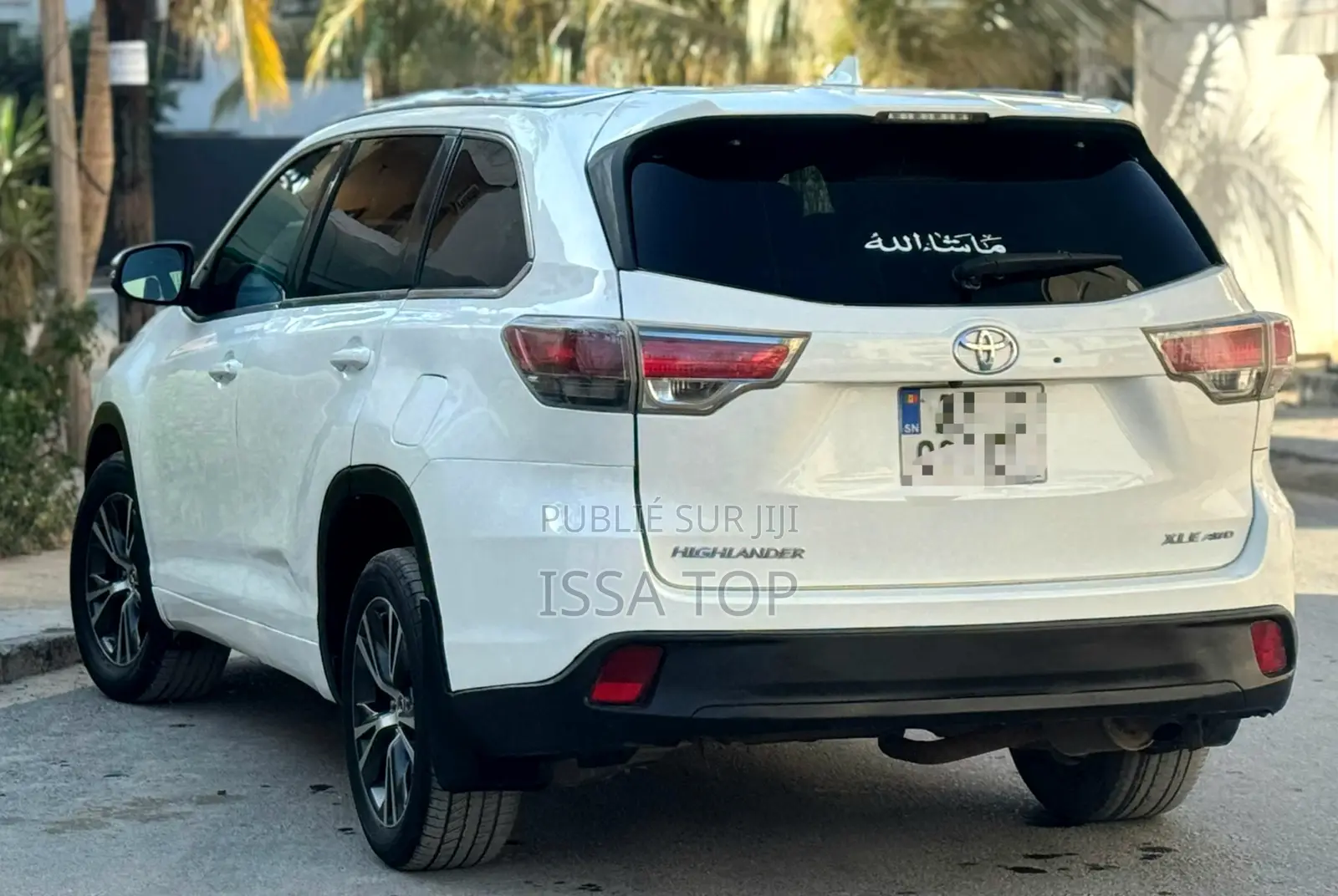 Toyota Highlander 2017 Blanc