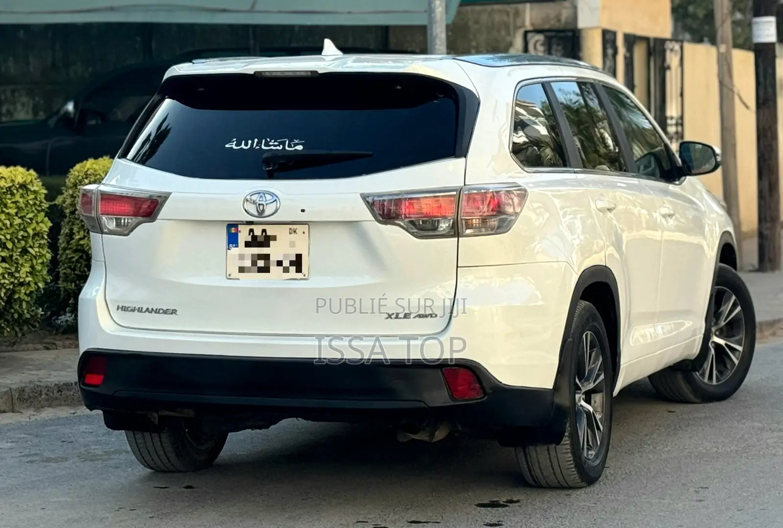 Toyota Highlander 2017 Blanc