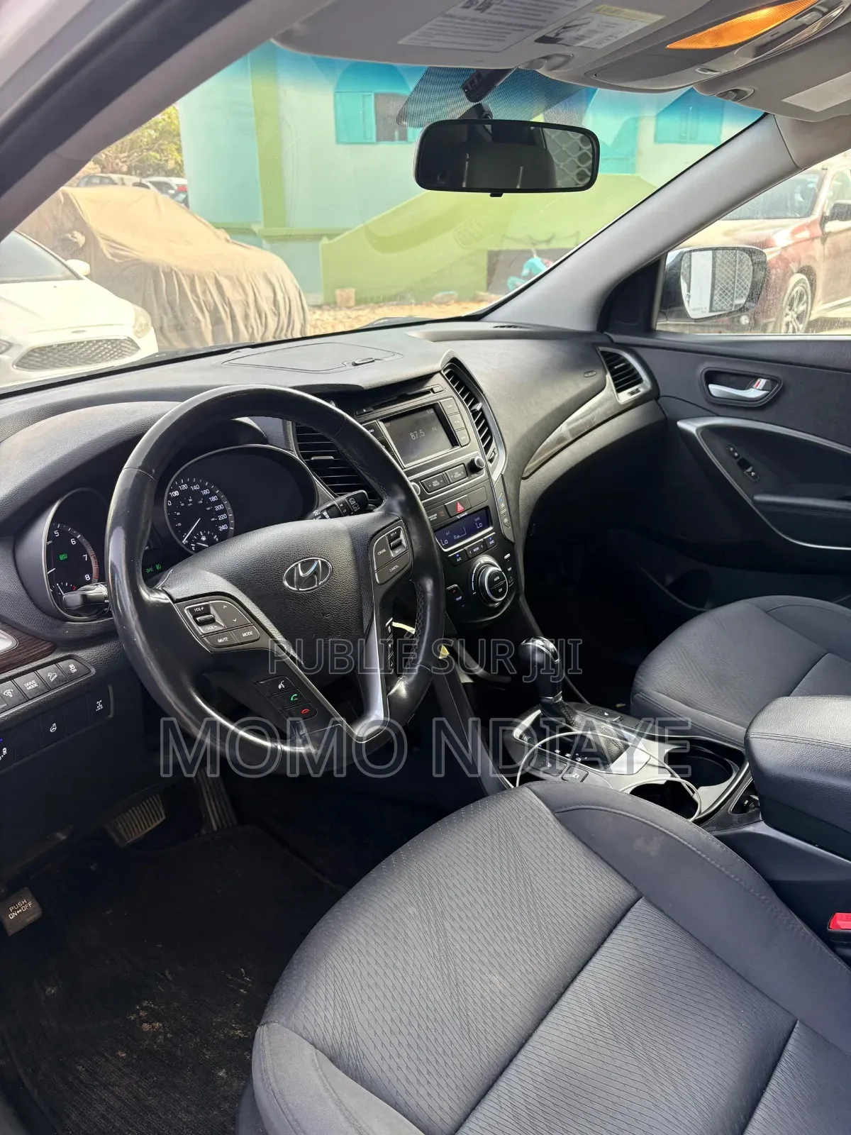 Hyundai Santa Fe 2017 Blanc