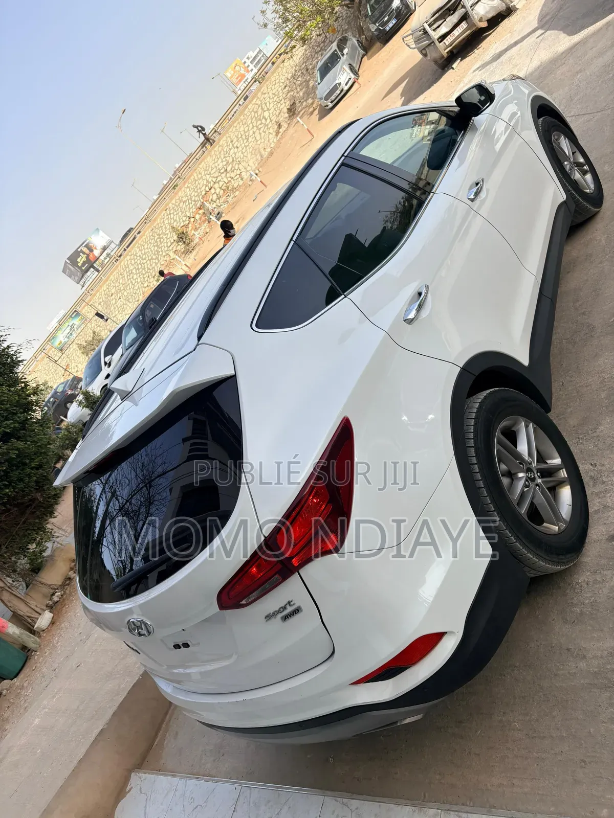 Hyundai Santa Fe 2017 Blanc