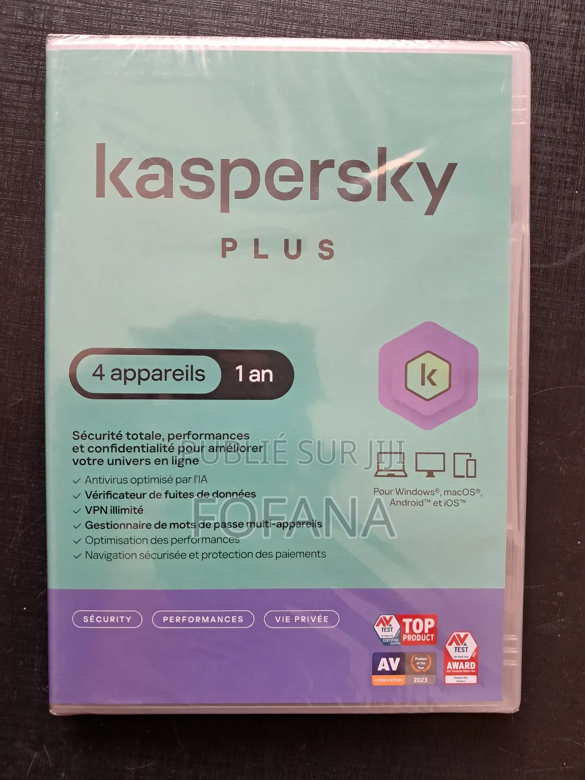 Antivirus Kaspersky Plus Version 2025 4pc 1an
