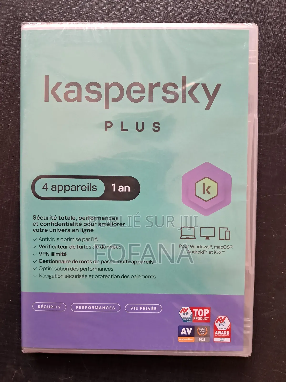 Antivirus Kaspersky Plus Version 2025 4pc 1an