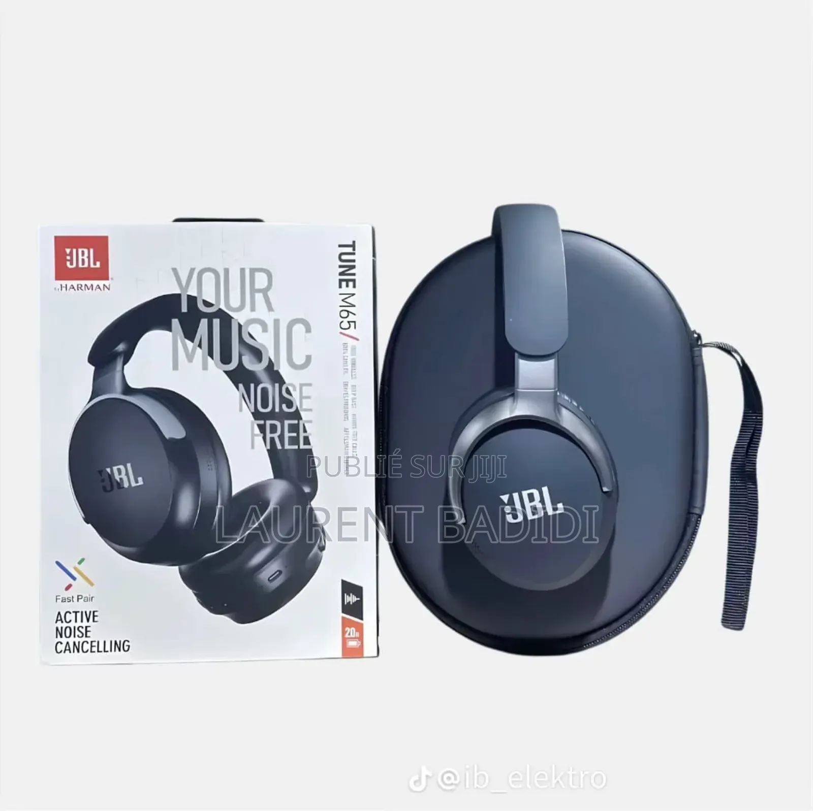 Casques Bluetooth JBL M65 Avec Réducteur De Bruit Active