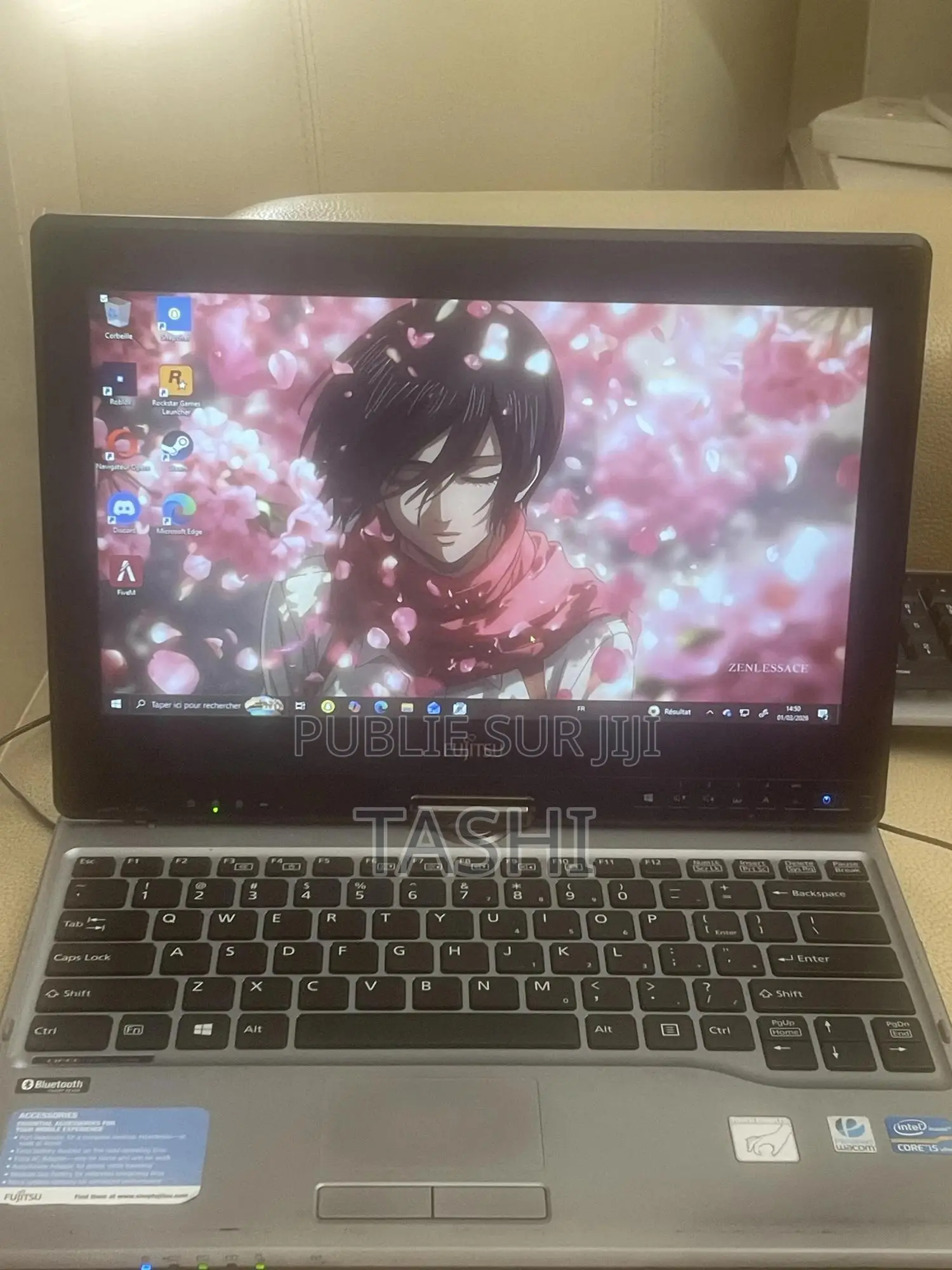 Ordinateur portable Fujitsu Amilo Li3710 8GB Intel Core i5 HDD+SSD 32GB