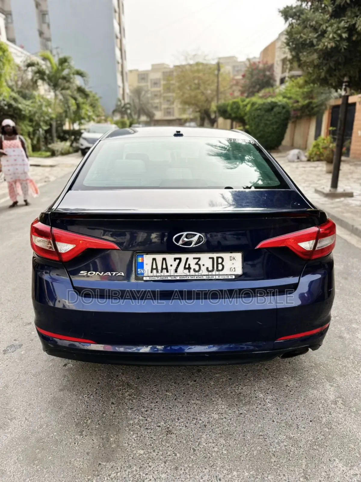 Hyundai Sonata 2016 Bleu