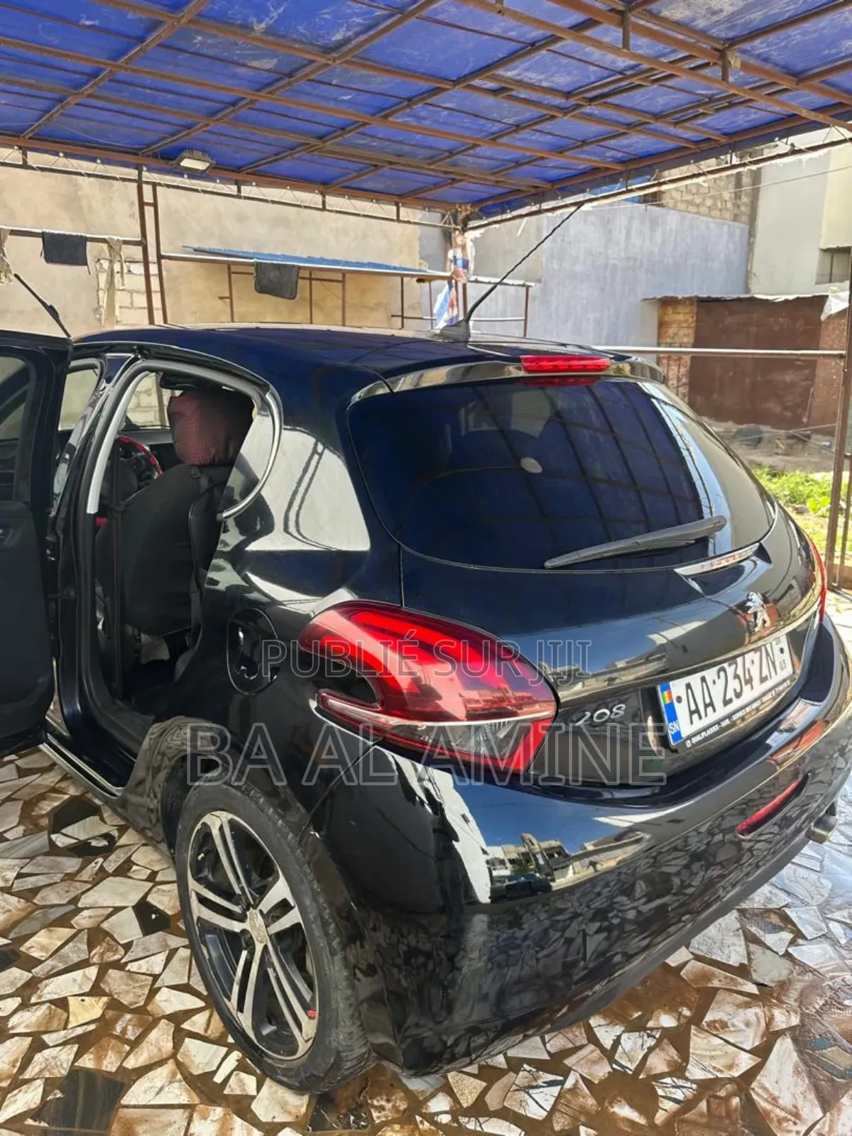 Peugeot 208 2016 Noir