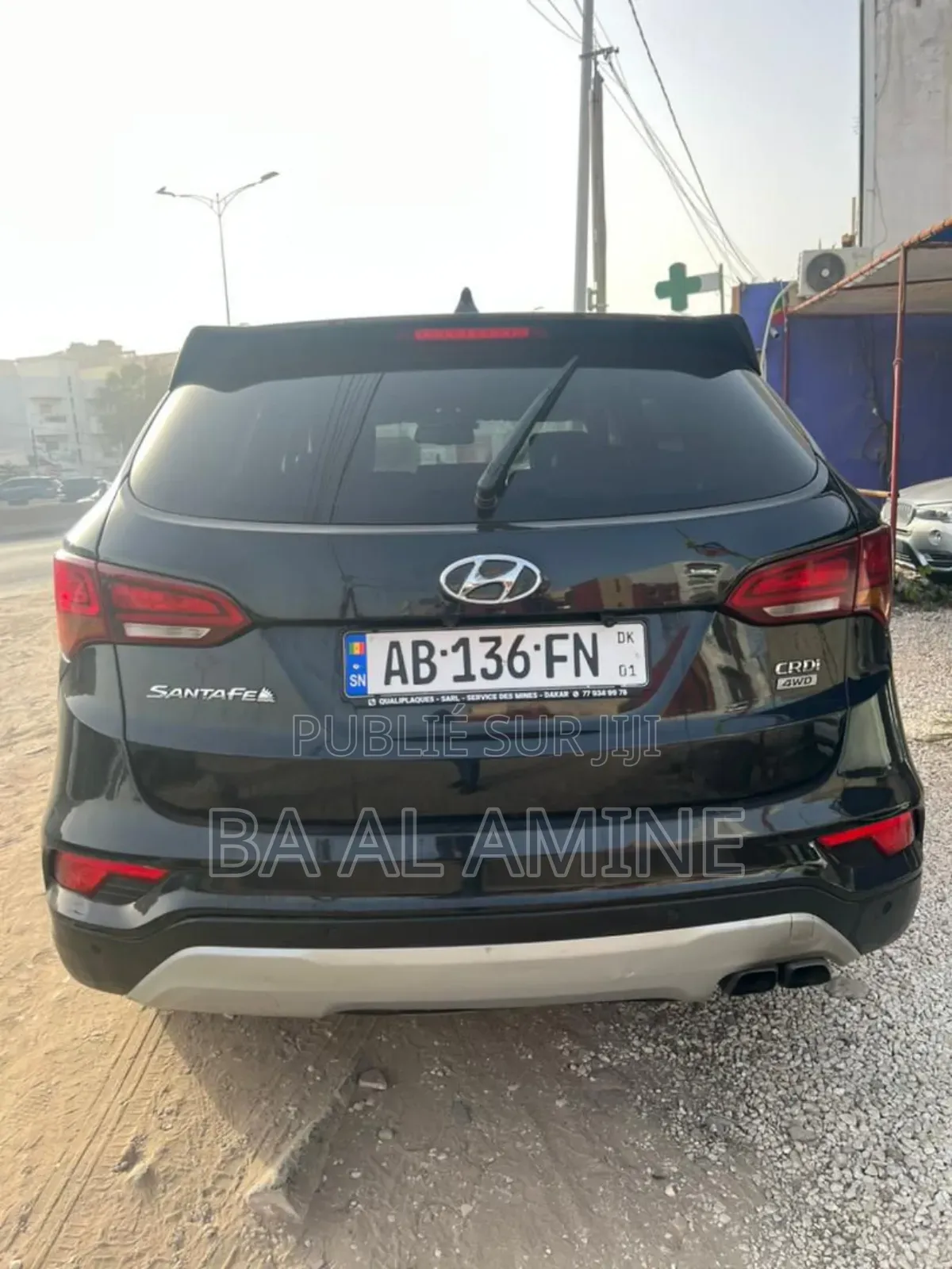 Hyundai Santa Fe Limited Ultimate AWD 2017 Noir