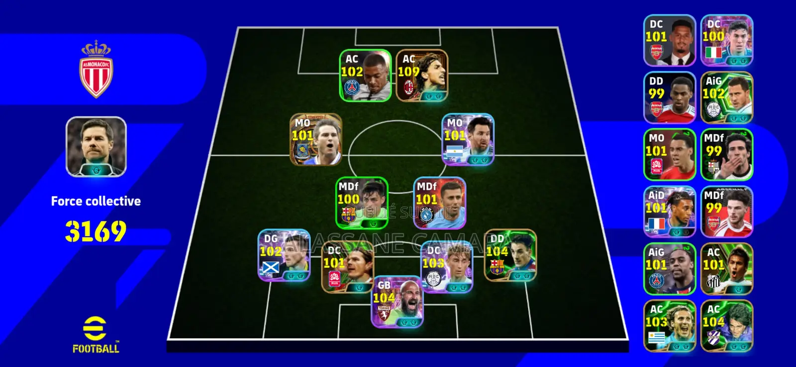 Compte Efootabll en Bon État