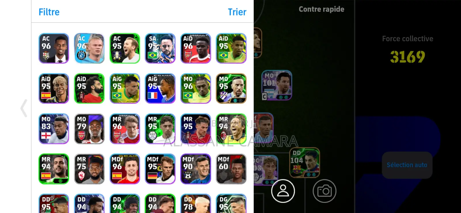 Compte Efootabll en Bon État