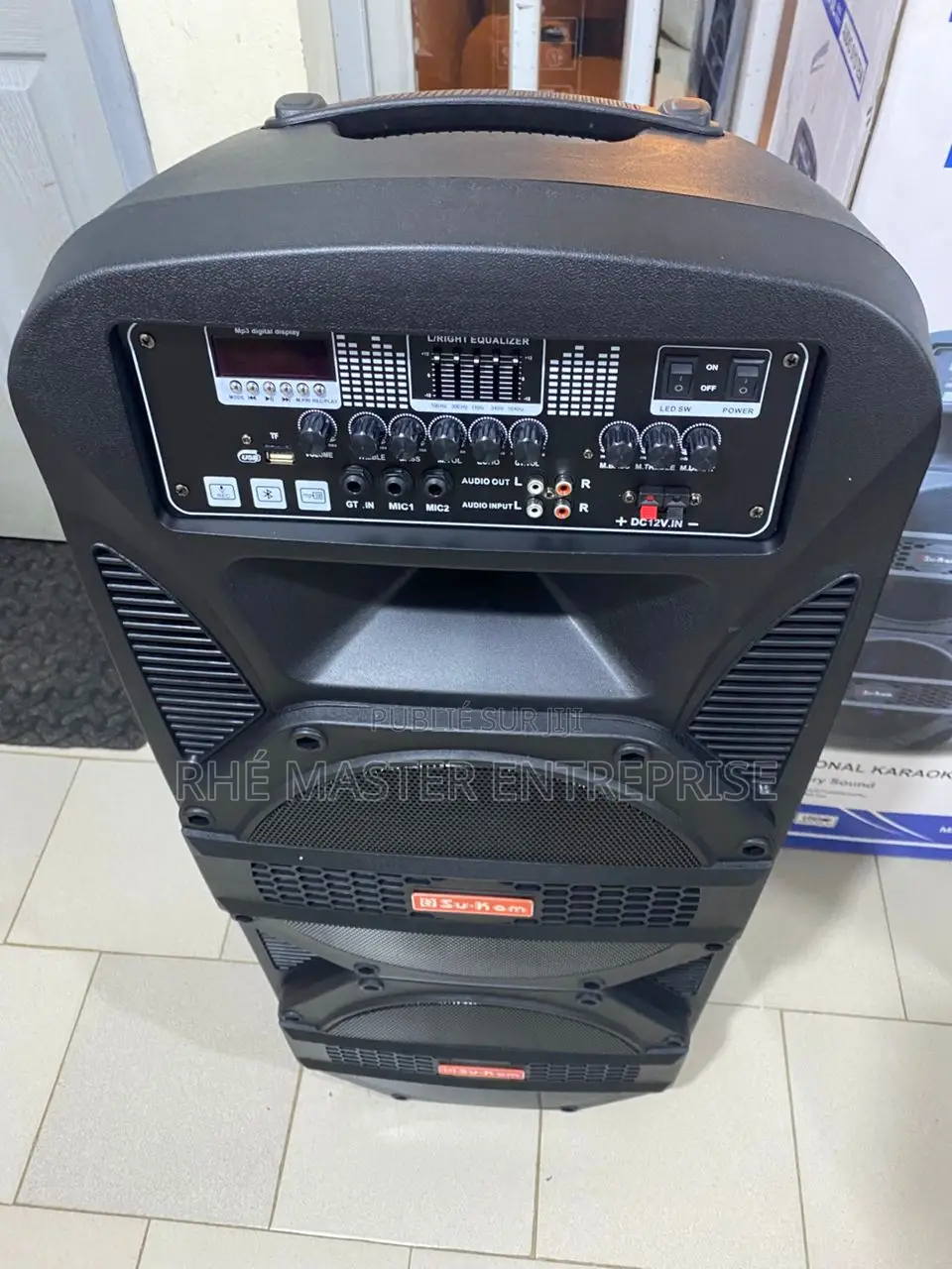 Box Party Bluetooth Su-Kam Bt 1515