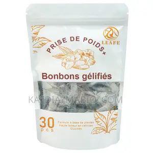 Bonbons Gélifiés Prise De Poids Naturels – Complément Plantes 30 PCS