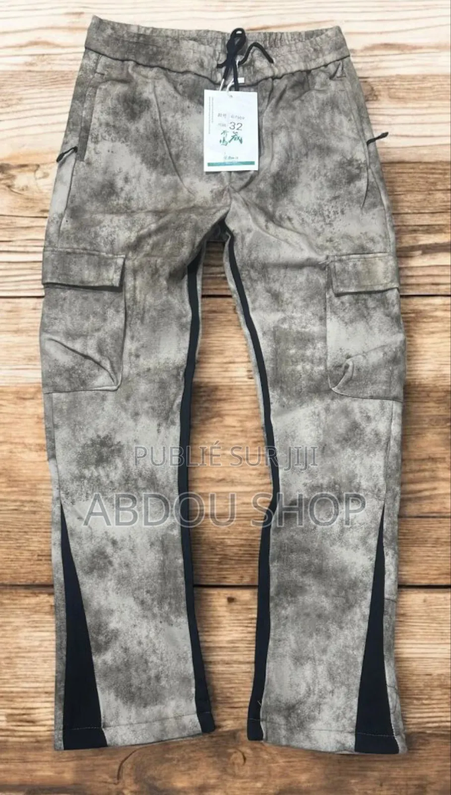 Pantalon Bas Large Cargo Disponible