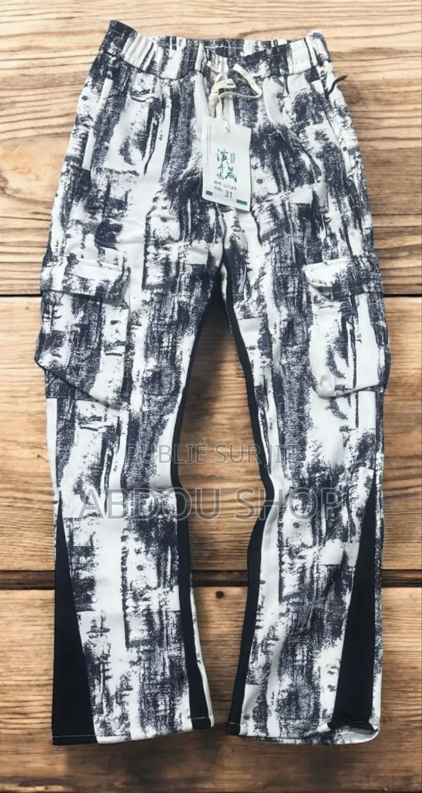 Pantalon Bas Large Cargo Disponible