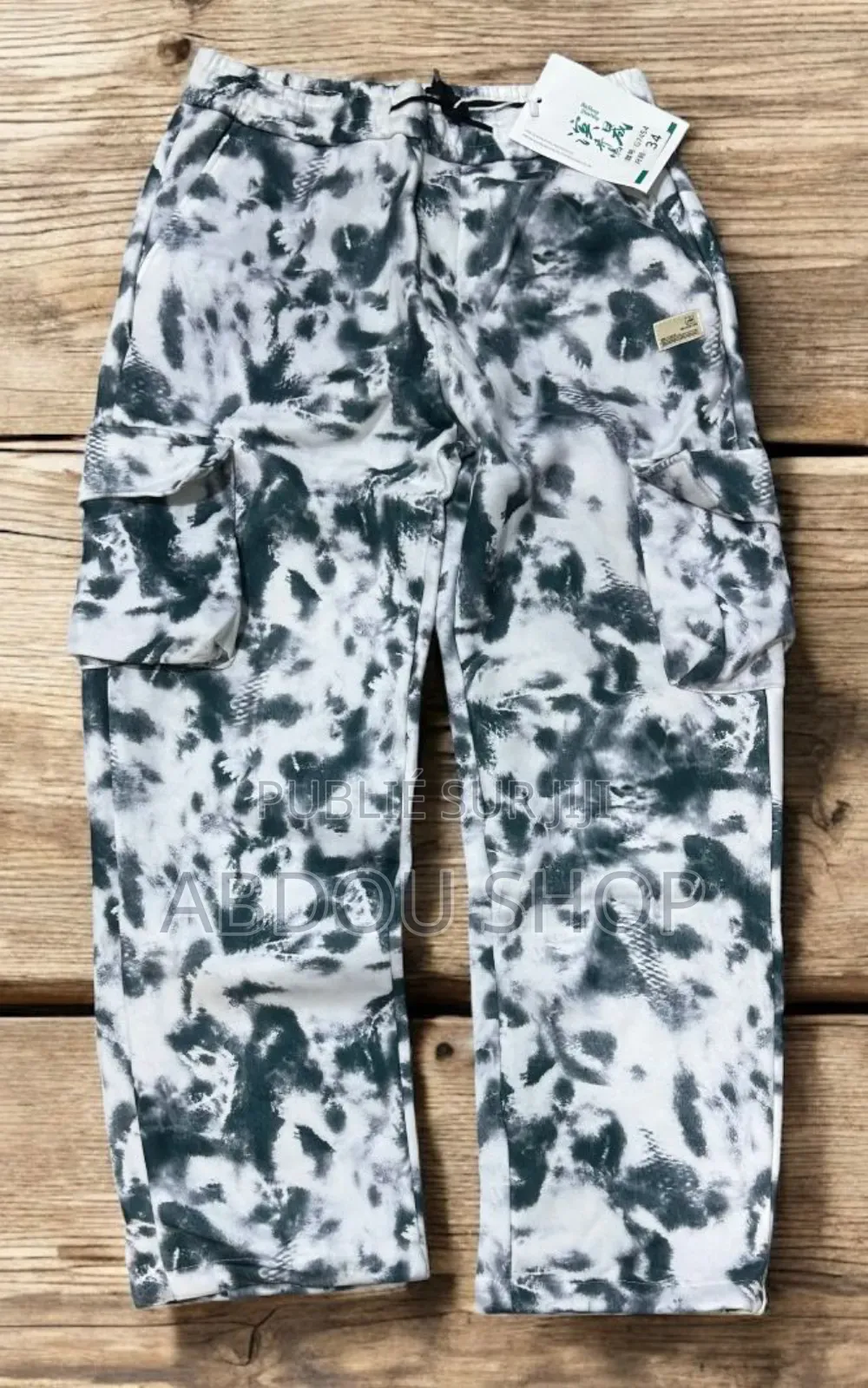 Pantalon Bas Large Cargo Disponible