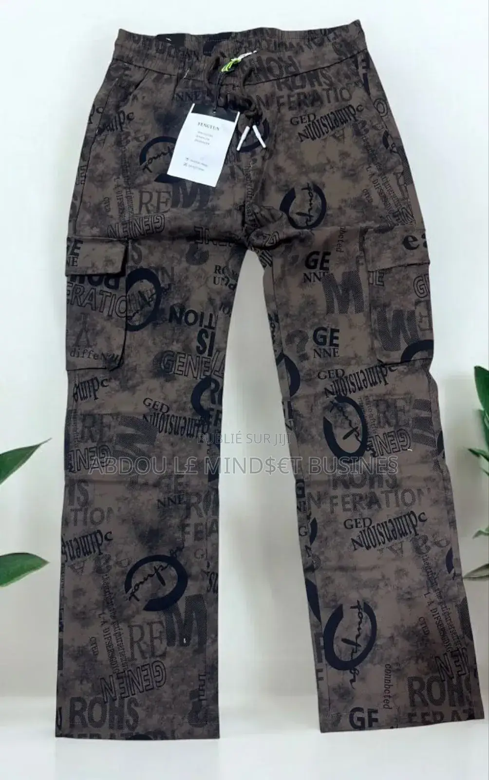 Pantalon Bas Large Cargo Disponible
