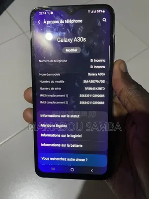 Samsung Galaxy A30s 64 GB Violet