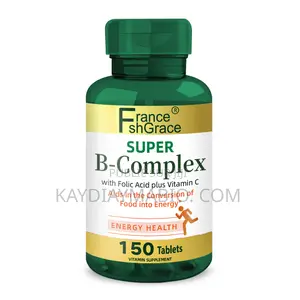 Complexe Super B Avec Vitamine C Et Acide Folique, Soutien Immunitaire